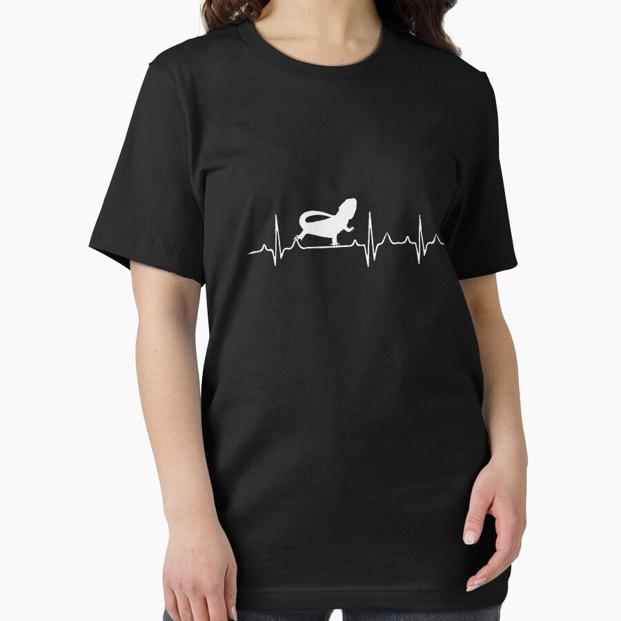 Bearded Dragon Heartbeat by ZEDSOU ⭐⭐⭐⭐⭐ T-Shirts, Hoodie, Sweatshirt | BlankRebels.com (Image 2)