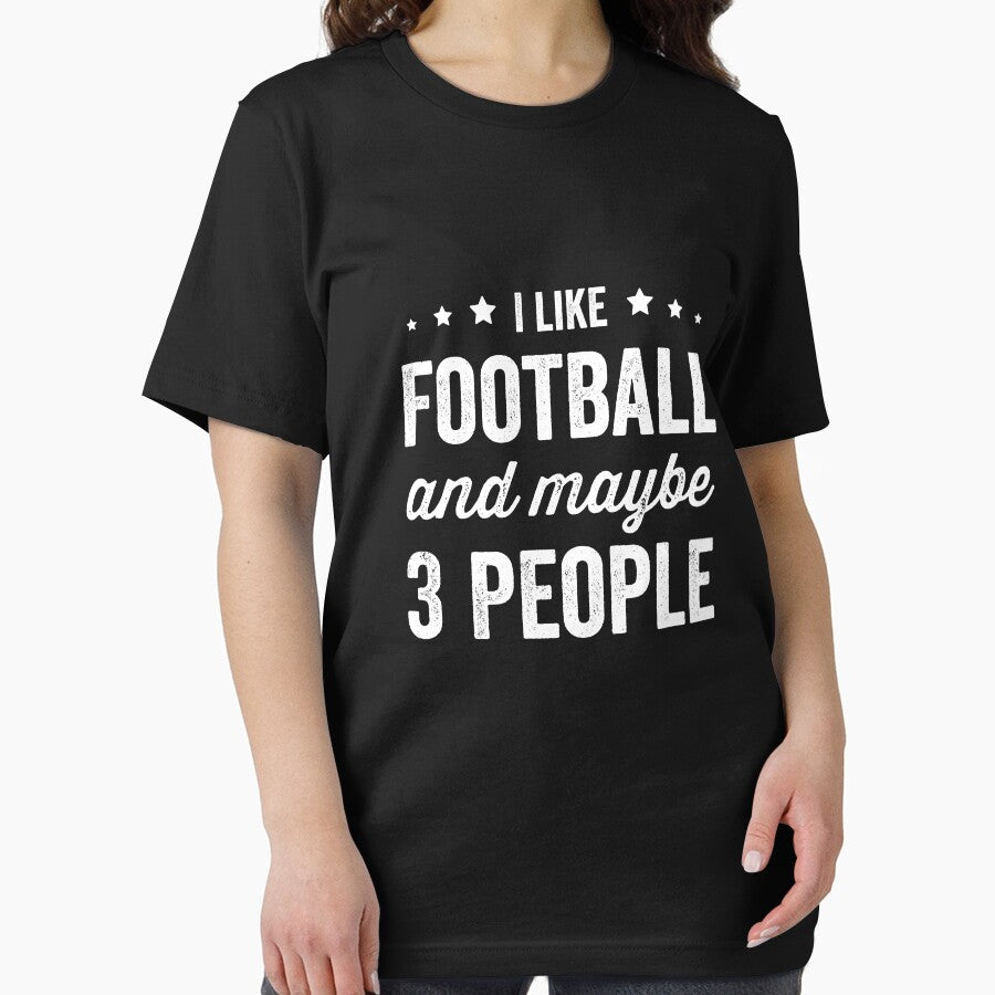 I Like Football And Maybe 3 People Football Lover by RareBunny T-Shirts, Hoodie, Sweatshirt | BlankRebels.com (Image 2)