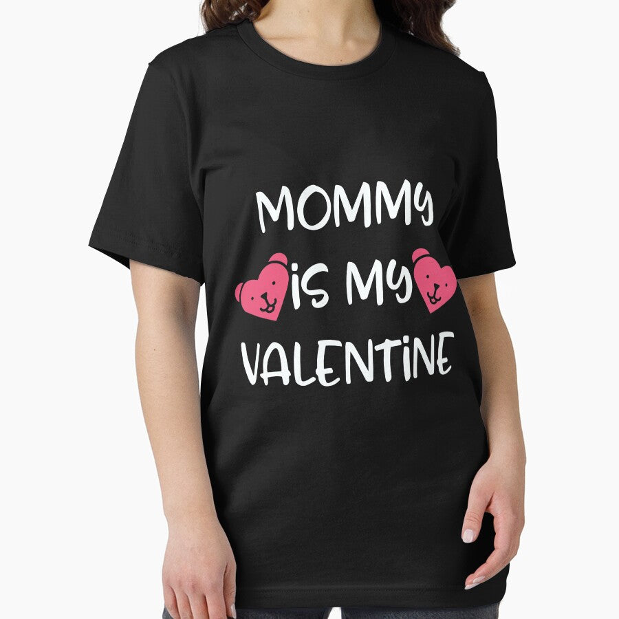 Cute Mommy is my Valentine Design by LGamble12345 T-Shirts, Hoodie, Sweatshirt | BlankRebels.com (Image 2)