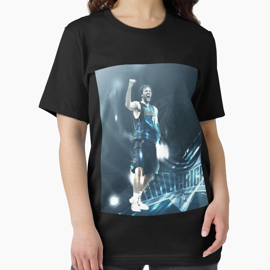 Those who endure conquer Tshirt for Dirk Nowitzki by KamleshChokshi