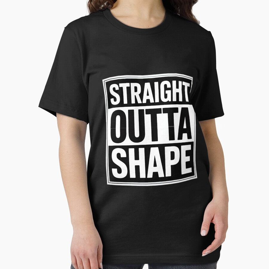 Straight Outta Shape - Workout by czechascheledu T-Shirts, Hoodie, Sweatshirt | BlankRebels.com (Image 2)