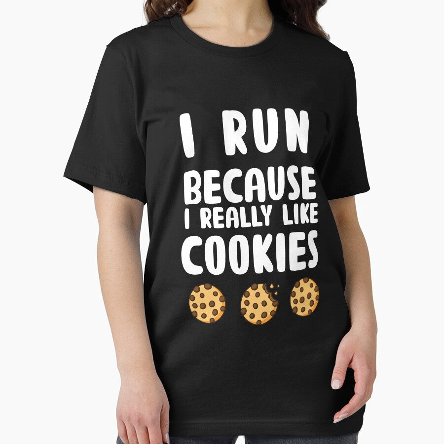 Funny I Run Because I Really Like Cookies Running Team Christmas by Stella Clue T-Shirts, Hoodie, Sweatshirt (Image 2)