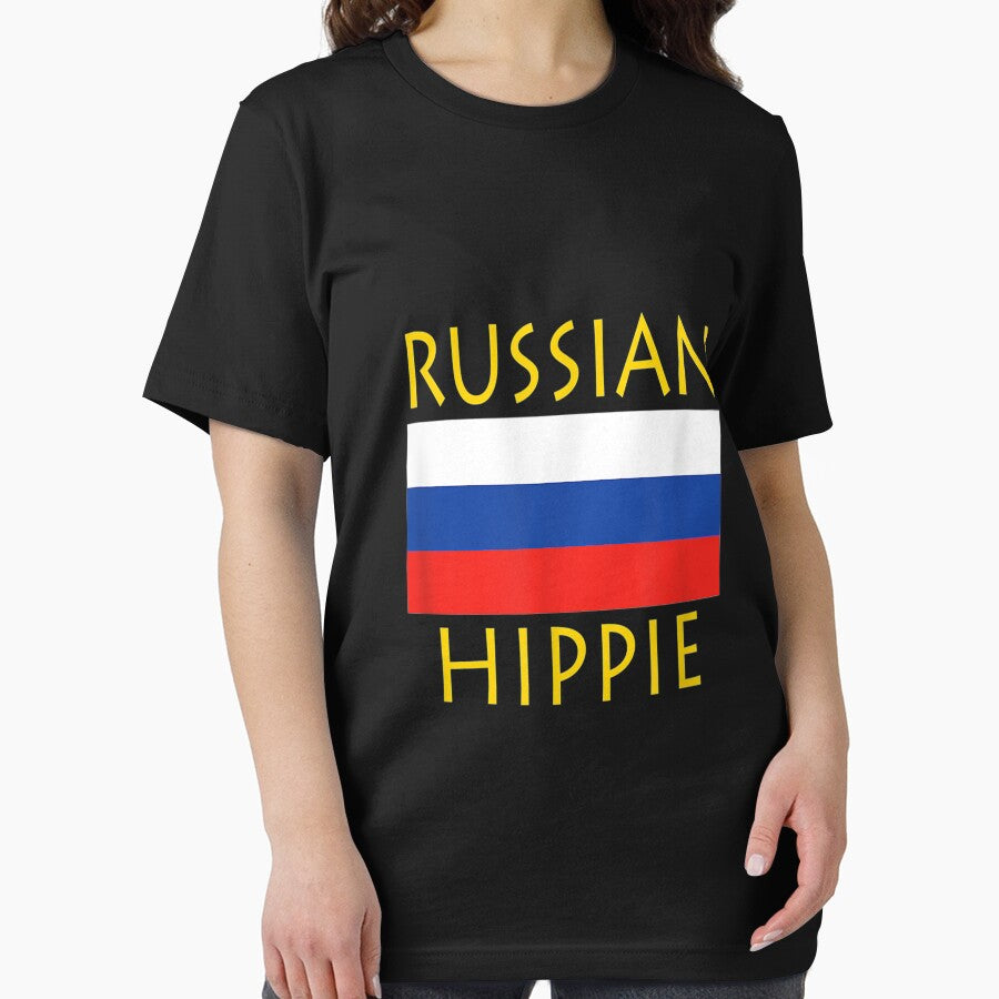 Russian Flag Hippie by morrees T-Shirts, Hoodie, Sweatshirt | BlankRebels.com (Image 2)