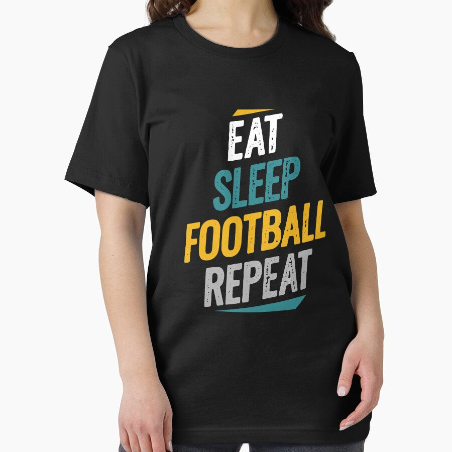 Eat Sleep Football Repeat Football Fans by Go-Fun T-Shirts, Hoodie, Sweatshirt | BlankRebels.com (Image 2)