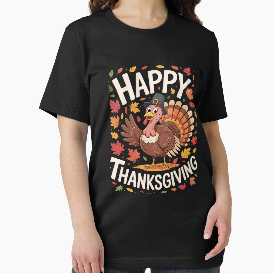Happy Thanksgiving Turkey Family Dinner Thanksgiving by joyouartArt T-Shirts, Hoodie, Sweatshirt | BlankRebels.com (Image 2)
