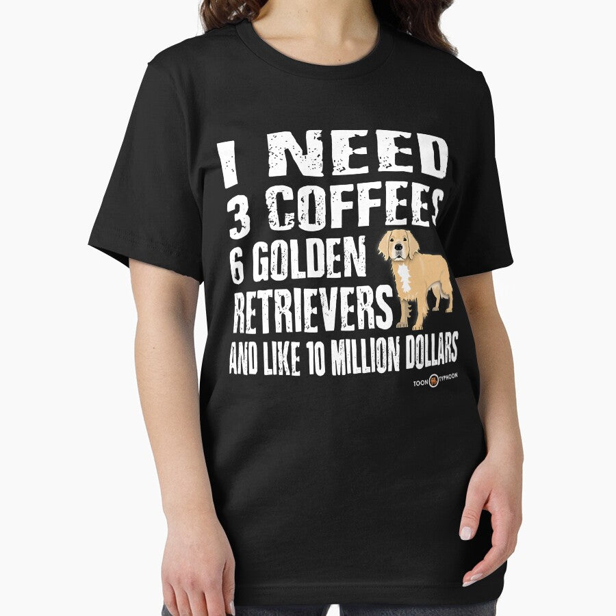 Funny Golden Retriever I Need by IanSummer53 T-Shirts, Hoodie, Sweatshirt | BlankRebels.com (Image 2)