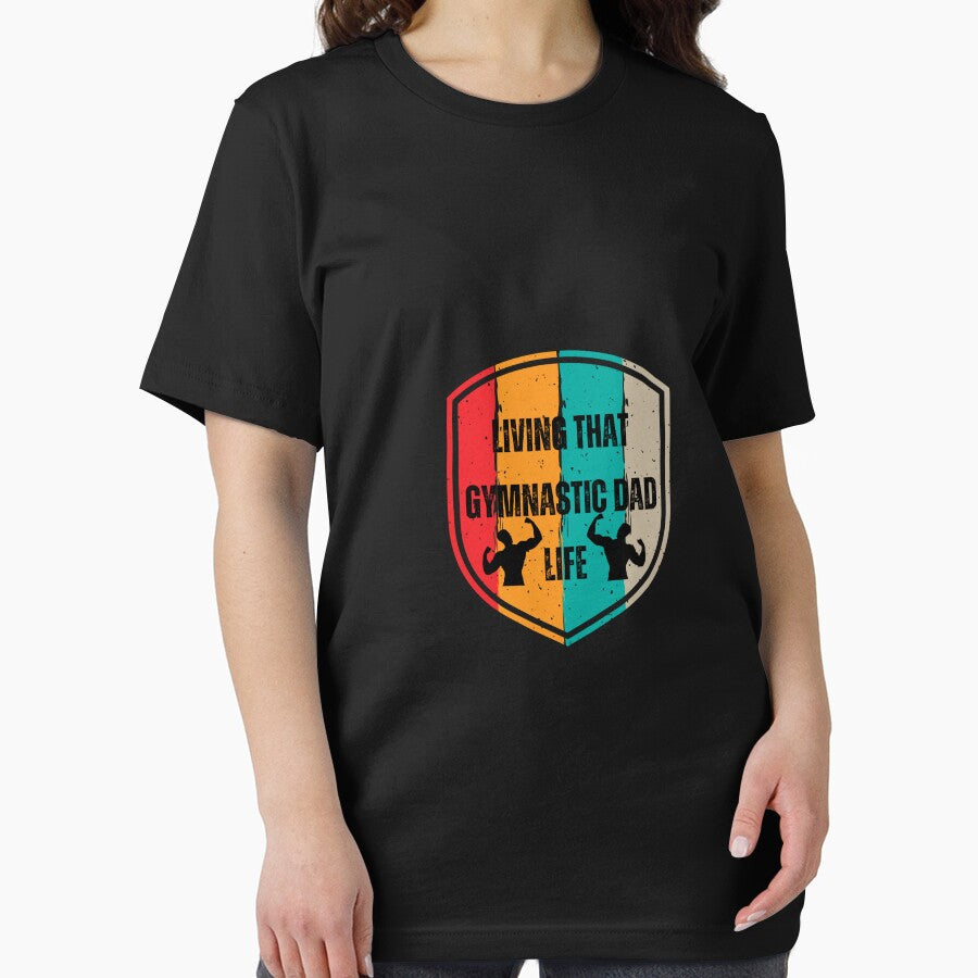 living that gymnastic dad life by Akimatax ✯✯✯✯✯ T-Shirts, Hoodie, Sweatshirt | BlankRebels.com (Image 2)