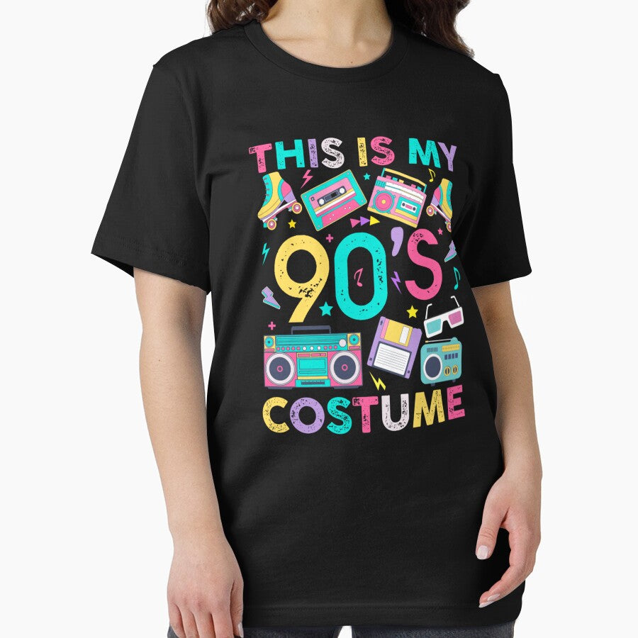 This Is My 90s Costume Vintage Style by krystalRomanart T-Shirts, Hoodie, Sweatshirt | BlankRebels.com (Image 2)