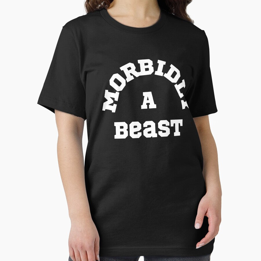 Morbidly A Beast funny saying sarcastic novelty cool by ShopZen ⭐⭐⭐⭐⭐ T-Shirts, Hoodie, Sweatshirt (Image 2)