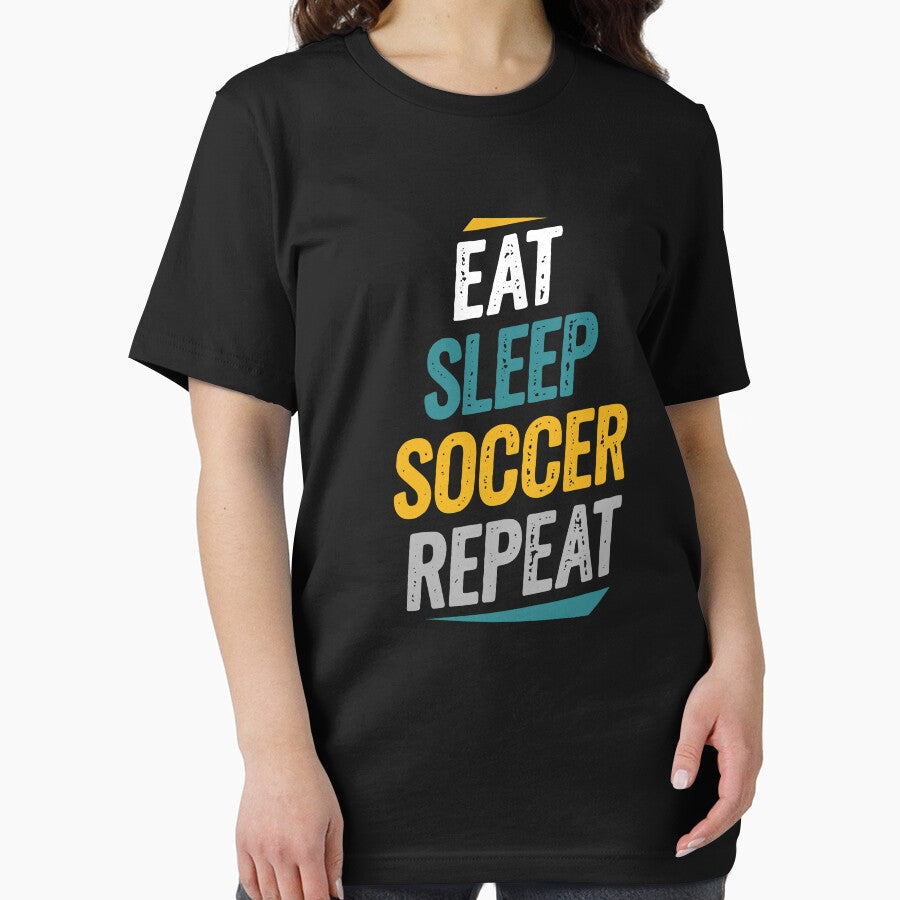 Eat Sleep Soccer Repeat Soccer Fans by Go-Fun