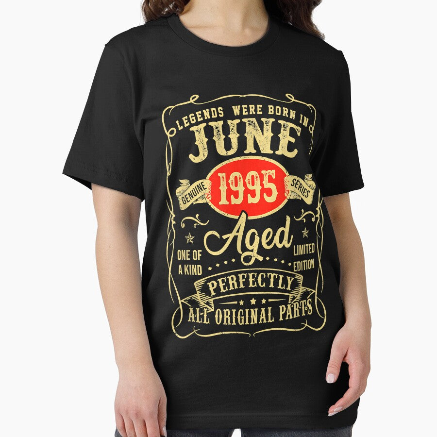 Legends Were Born In June 1995 27th Birthday Gift by Katty Williams T-Shirts, Hoodie, Sweatshirt | BlankRebels.com (Image 2)