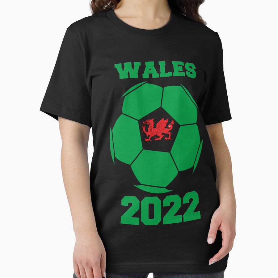 Wales Soccer Ball Flag 2022 - Welsh Football Lovers by MGHdesign