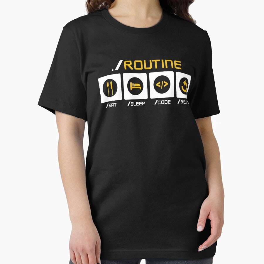 Eat Sleep Code Repeat. by emphatic T-Shirts, Hoodie, Sweatshirt | BlankRebels.com (Image 2)