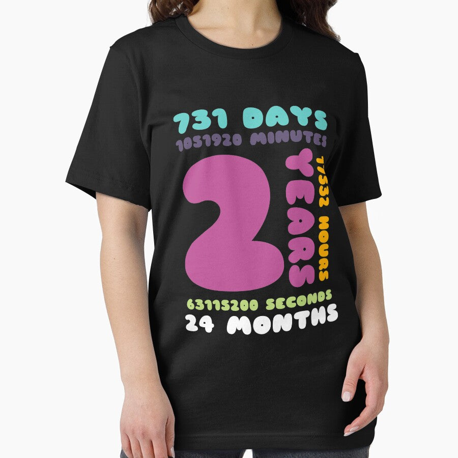 2 Years Birthday Gift Girl Boy Party by MooonTees T-Shirts, Hoodie, Sweatshirt | BlankRebels.com (Image 2)