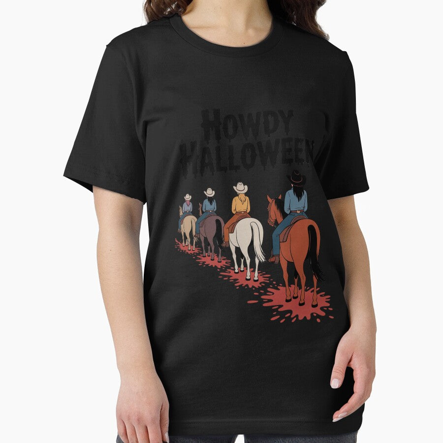 Howdy Halloween  Western Halloween by Dolostope T-Shirts, Hoodie, Sweatshirt | BlankRebels.com (Image 2)