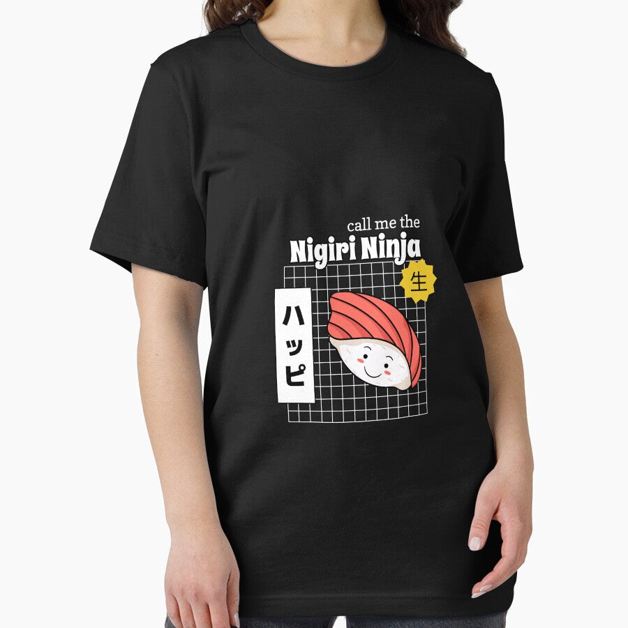Nigiri Ninja Sushi T-Shirt by Spitball-Ink Hoodie, Sweatshirt | BlankRebels.com (Image 2)