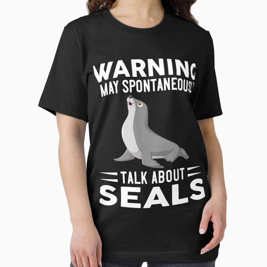 Warning I May Spontaneously Talk About Seals by OX-tright T-Shirts, Hoodie, Sweatshirt | BlankRebels.com (Image 2)