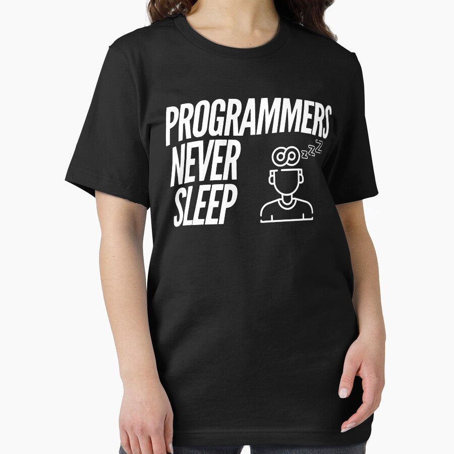 Programmers Never Sleep (white) by Stornu2Ruedas T-Shirts, Hoodie, Sweatshirt | BlankRebels.com (Image 2)