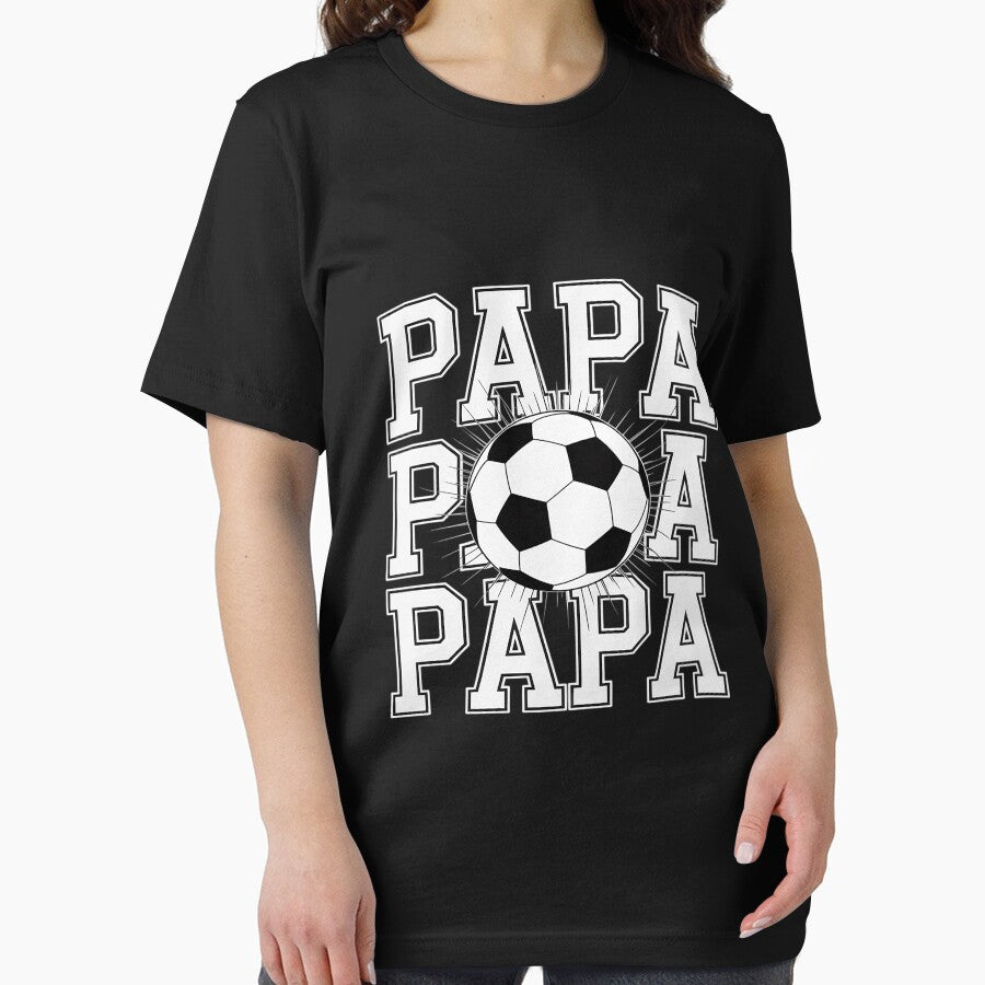 Soccer Papa Cracked Wall Family Matching Birthday by teltvitossuilea