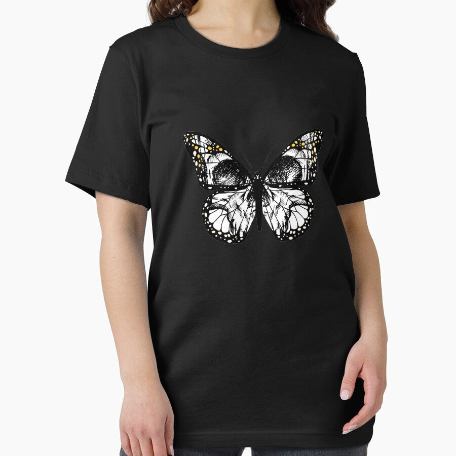 Fairycore Aesthetic Butterfly Skull Grunge Goth Butterfly Gear by DynamicDesign T-Shirts, Hoodie, Sweatshirt (Image 2)