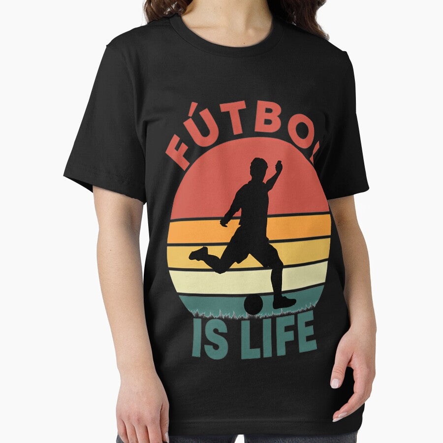 Futbol Is Life Retro Vintage by ClosetSouchon