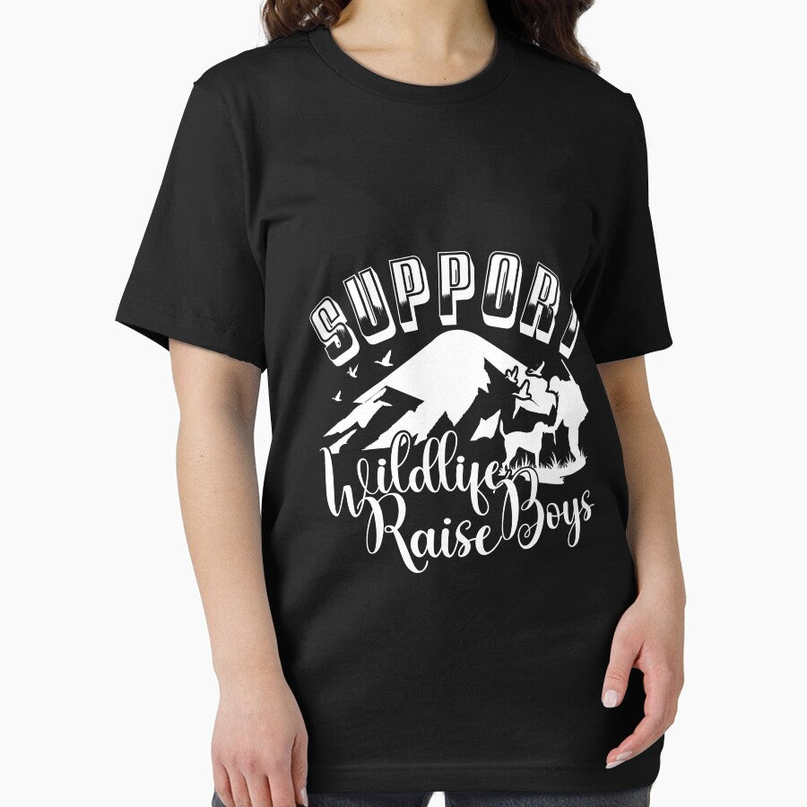 Support Wildlife Raise Boys  , Mom of Boys, Mom, Funny Mom by plussorn T-Shirts, Hoodie, Sweatshirt (Image 2)