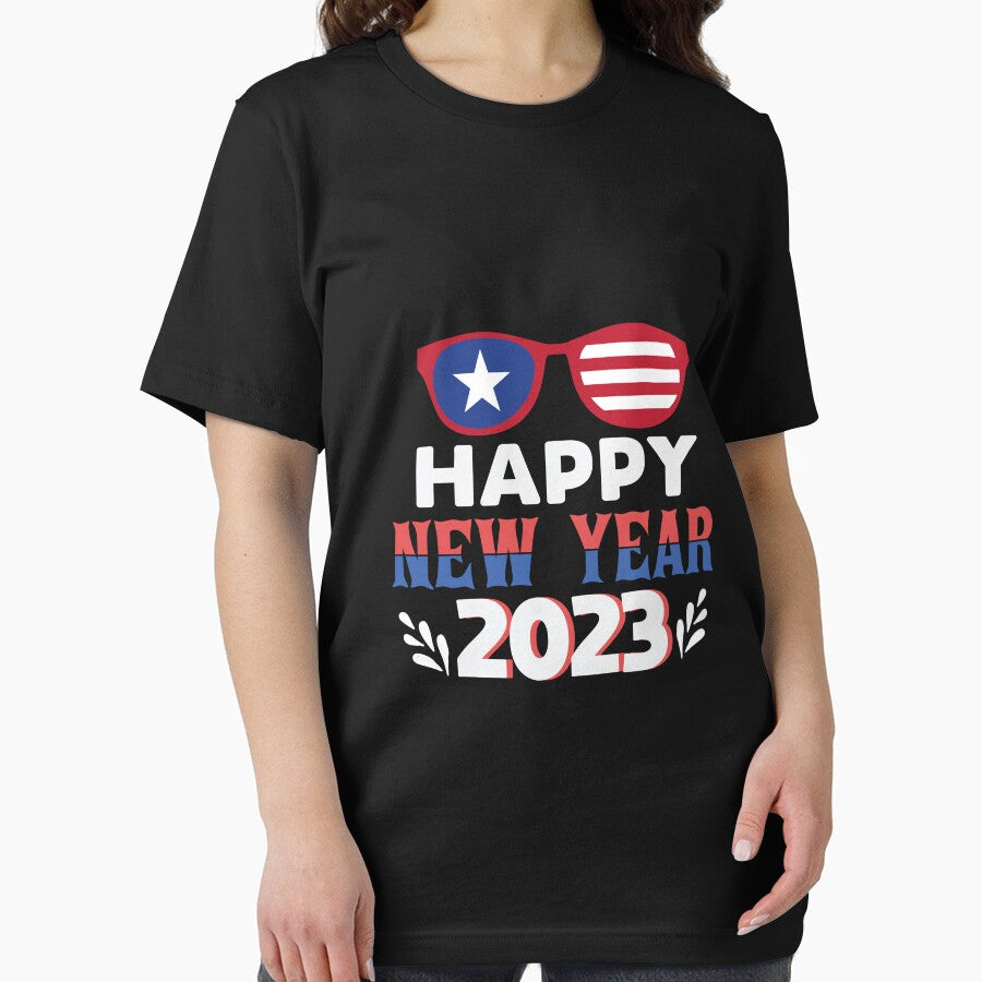 Happy New Year 2023 & New year American Glasses by UArtWorld T-Shirts, Hoodie, Sweatshirt | BlankRebels.com (Image 2)