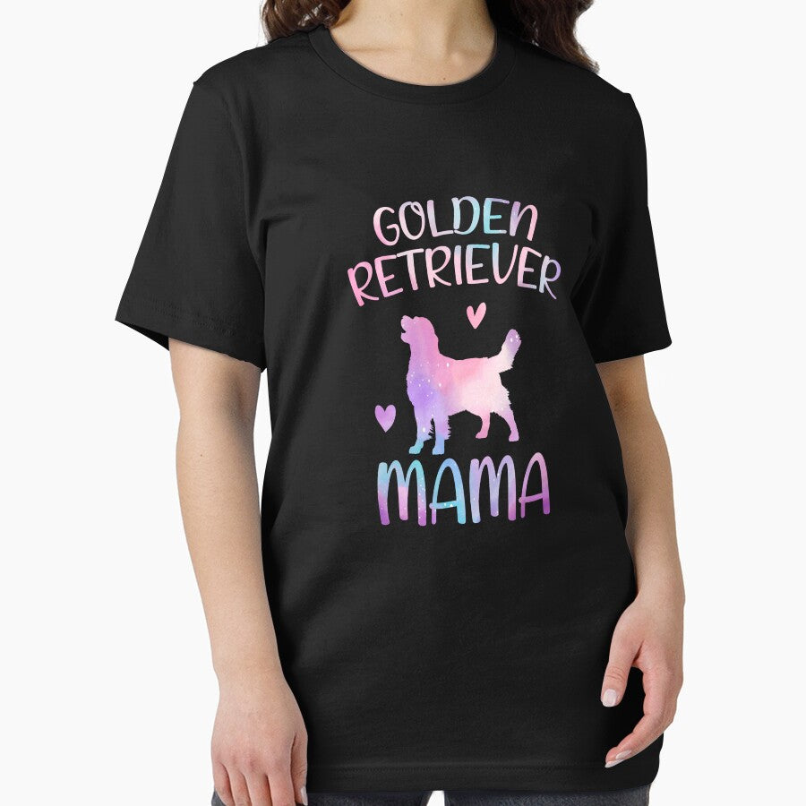 Golden retriever Dog Mama Mom Watercolor, Golden retriever dog Mama mother, Golden retriever Owner Mom Chritmas... (Image 2)