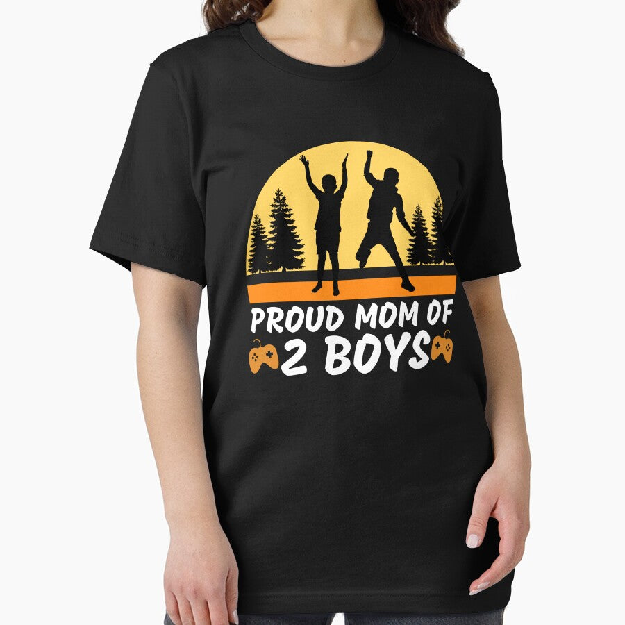 Proud Mom of Two Boys by MacAndMoose T-Shirts, Hoodie, Sweatshirt | BlankRebels.com (Image 2)