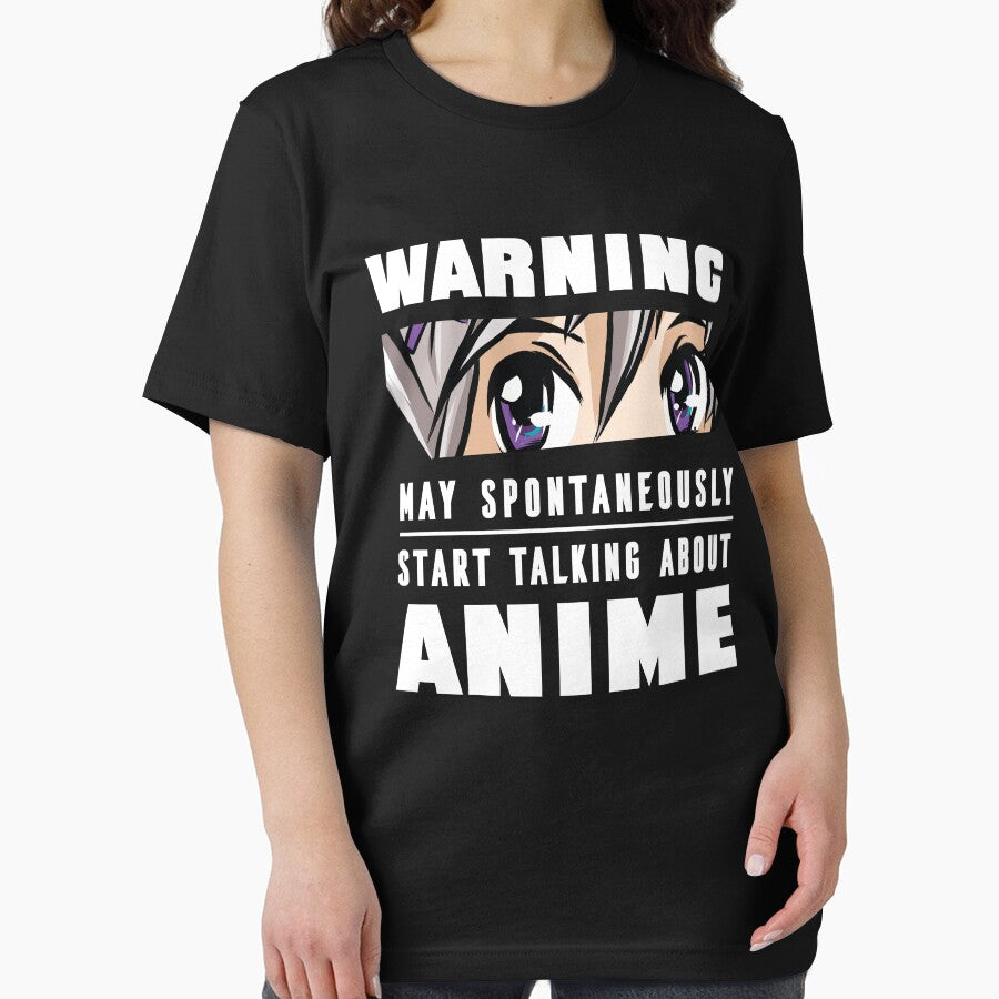 ANIME WARNING T-SHIRT TEE SWEATER HOODIE GIFT PRESENT BIRTHDAY CHRISTMAS SWEATER HOODIE CREWNECK GESCHENK... (Image 2)