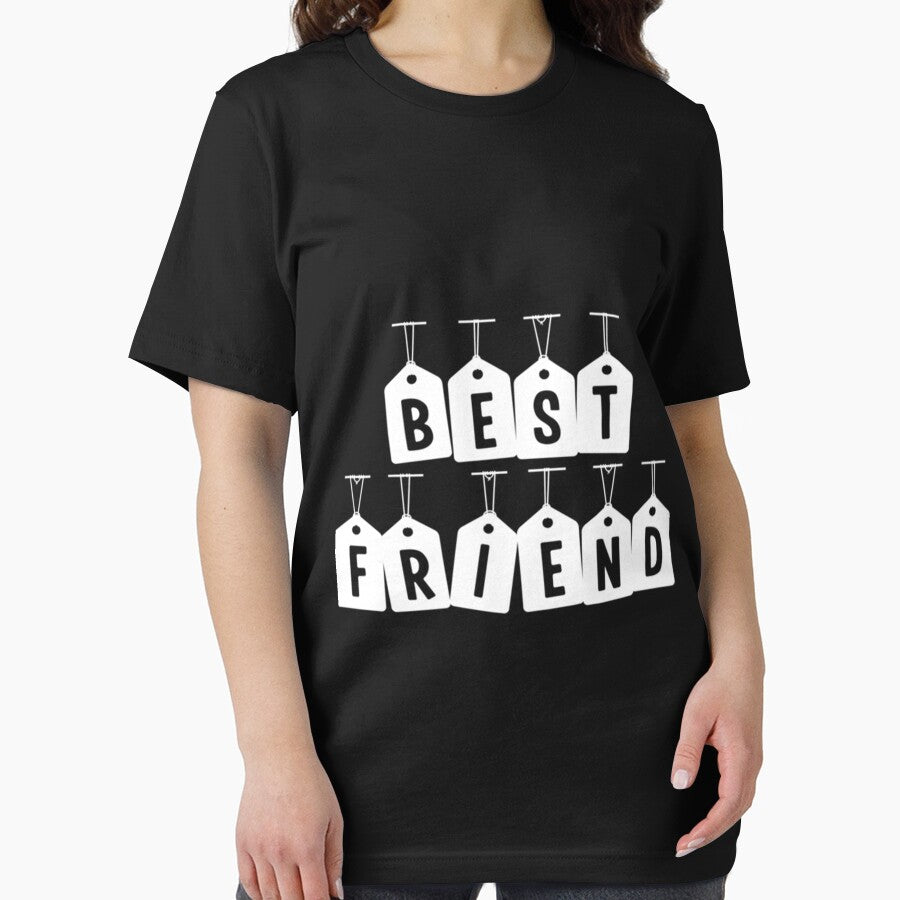 Best Friend Tag On A Rope Essential . by haggencmstoo T-Shirts, Hoodie, Sweatshirt | BlankRebels.com (Image 2)