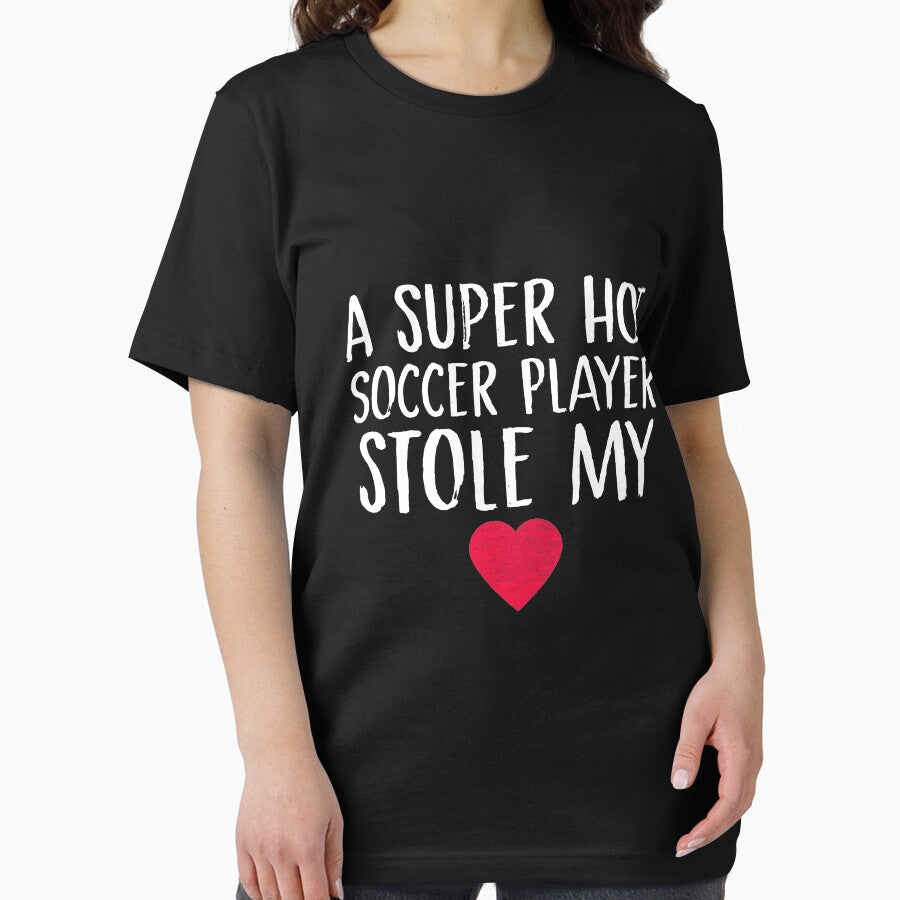 A Super Hot Soccer Player Stole My Heart Soccer Wife Soccer Girlfriend Soccer Player Valentine's Day Couples Fiance by Akmloza