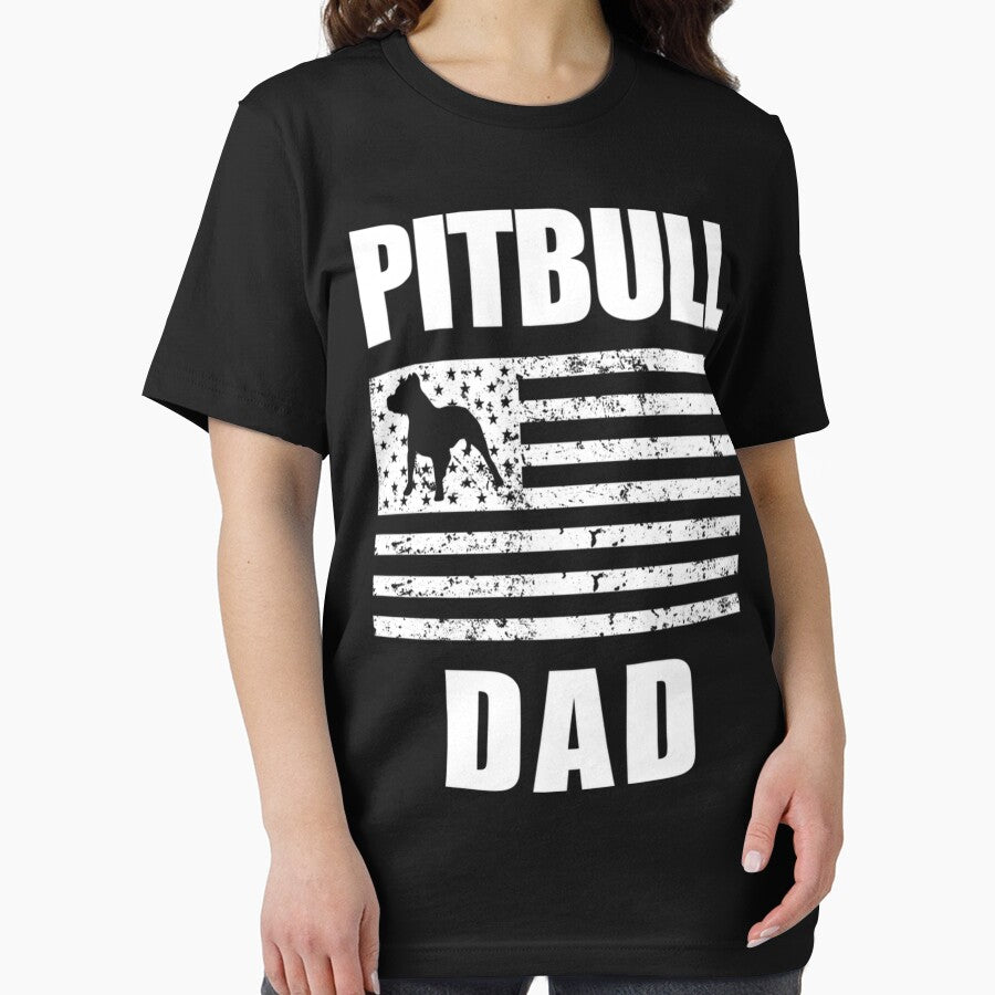 Proud Pitbull Dad American Bully Men'S Hoodie by AntwoneStudio