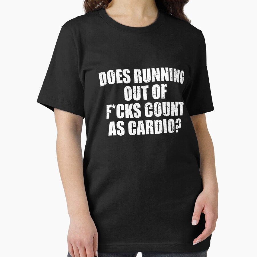 Does Running Out Of F cks Count As Cardio by kevzadevinca T-Shirts, Hoodie, Sweatshirt | BlankRebels.com (Image 2)