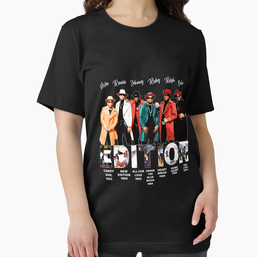 New Edition Ful Albums Lettering by Nii-001nj T-Shirts, Hoodie, Sweatshirt | BlankRebels.com (Image 2)