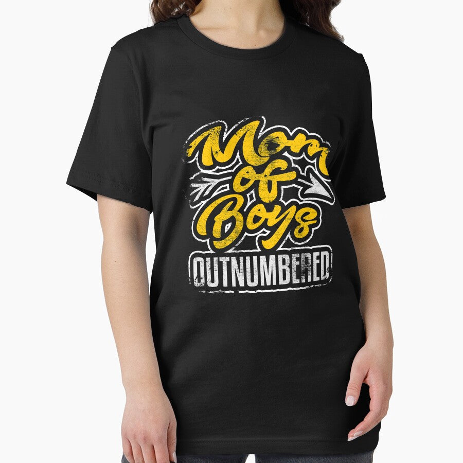 Mom of Boys Outnumbered by Kieran Abbott T-Shirts, Hoodie, Sweatshirt | BlankRebels.com (Image 2)