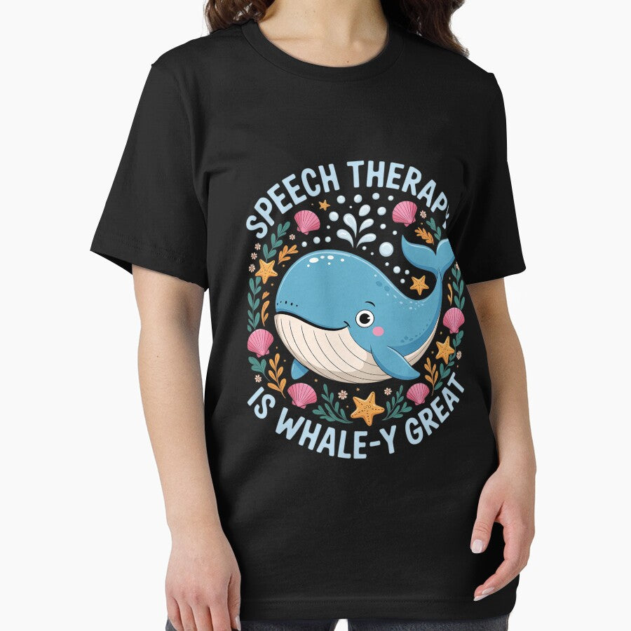 Speech Therapy Is Whale-y Great SLP Therapist by lamsaoniutoi T-Shirts, Hoodie, Sweatshirt | BlankRebels.com (Image 2)
