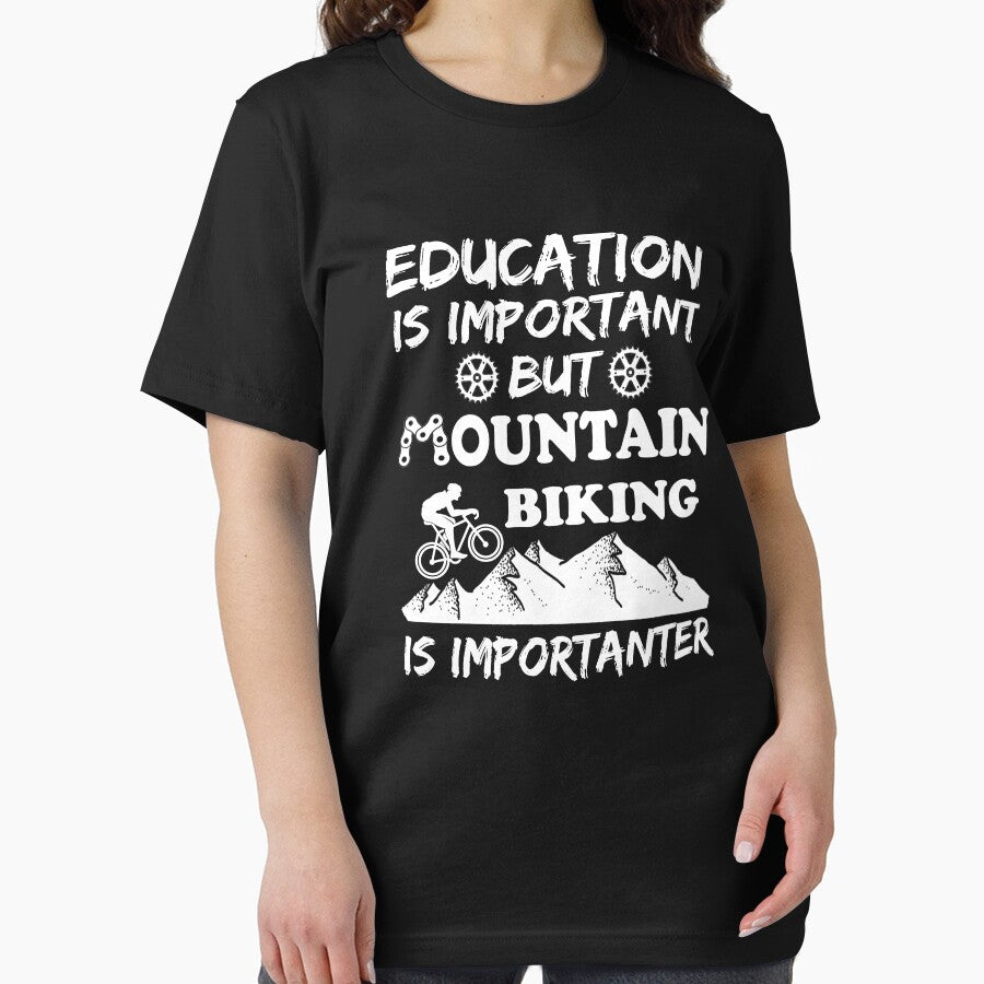 Mountain Biking Funny Quote Mountain Bikes Essential Bike by peachyline T-Shirts, Hoodie, Sweatshirt (Image 2)