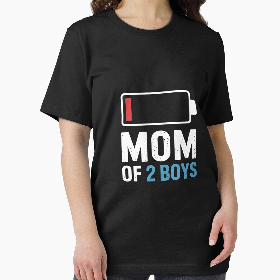 Mom Of 2 Boys Shirt From Son Funny Mothers Day Mom by GaryBellcvbnb Hoodie, Sweatshirt | BlankRebels.com (Image 2)