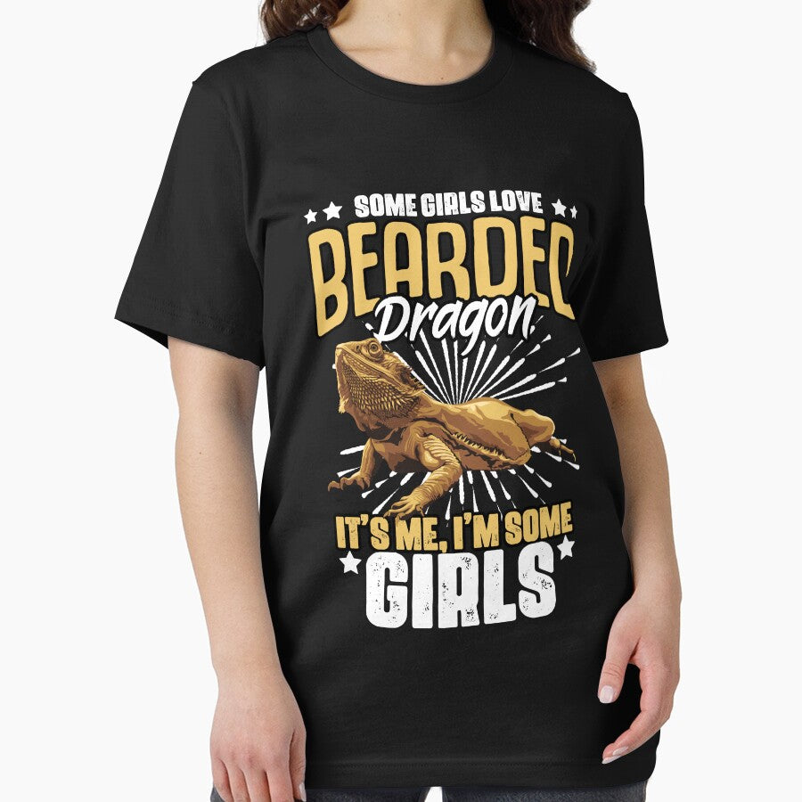 Some Girls Love Funny Bearded Dragon Humor For Reptile Lover by Nessshirts T-Shirts, Hoodie, Sweatshirt (Image 2)