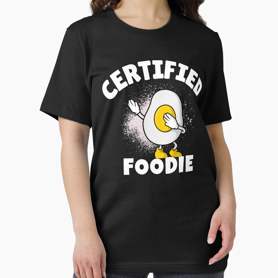 Certified Foodie Dabbing Egg Food Lover Gift by mikels T-Shirts, Hoodie, Sweatshirt | BlankRebels.com (Image 2)