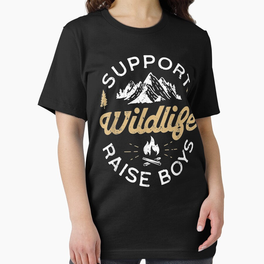 Support Wildlife Raise Boys - Parent, Mom & Dad Gift by MariArtistry T-Shirts, Hoodie, Sweatshirt | BlankRebels.com (Image 2)