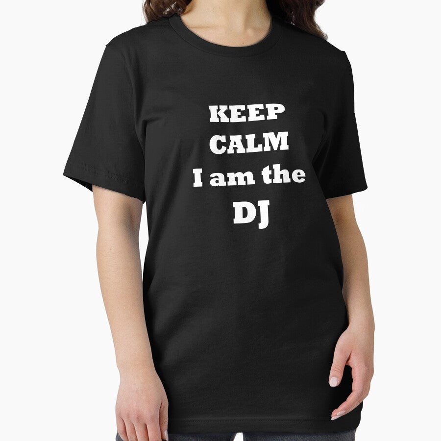 keep calm I am the DJ - simple white text by EmeraldeaArt T-Shirts, Hoodie, Sweatshirt | BlankRebels.com (Image 2)
