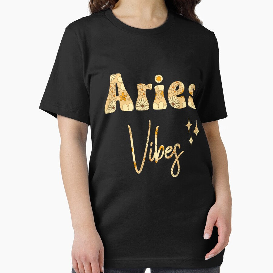 Retro Flower Aries Vibes by MyStarSign T-Shirts, Hoodie, Sweatshirt | BlankRebels.com (Image 2)
