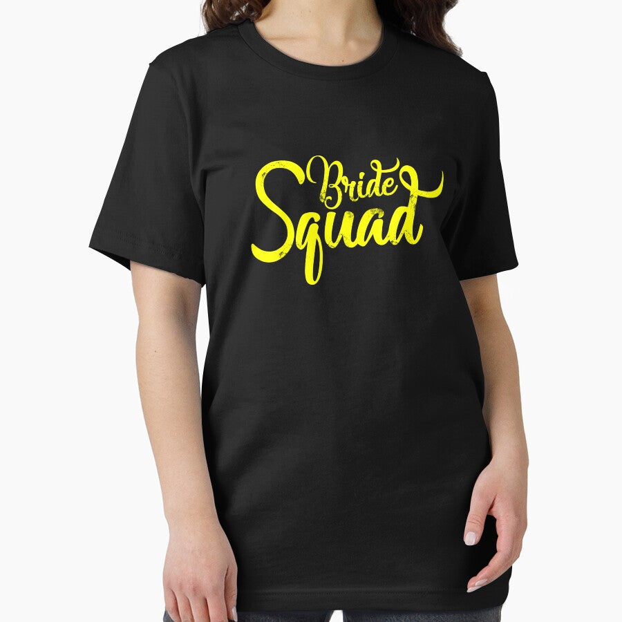 Bride Squad Cute Bachelorette Wedding Group Party by perfectpresents T-Shirts, Hoodie, Sweatshirt | BlankRebels.com (Image 2)
