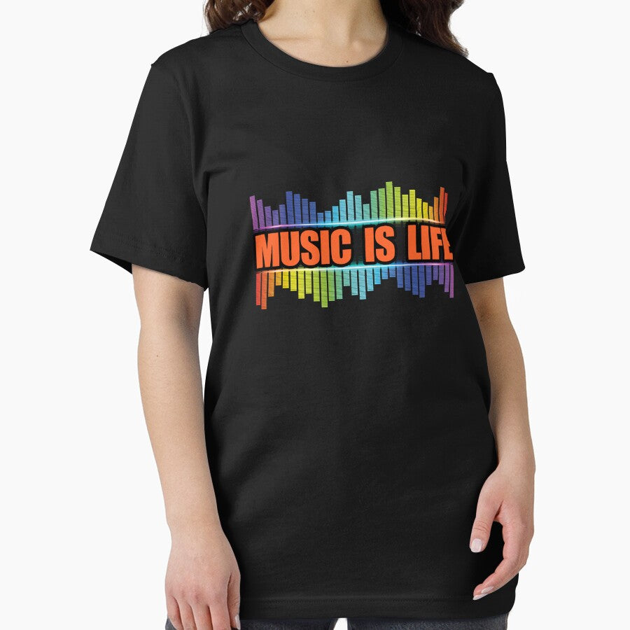 Music is LIfe - Music Lover by Tatzki-Design T-Shirts, Hoodie, Sweatshirt | BlankRebels.com (Image 2)