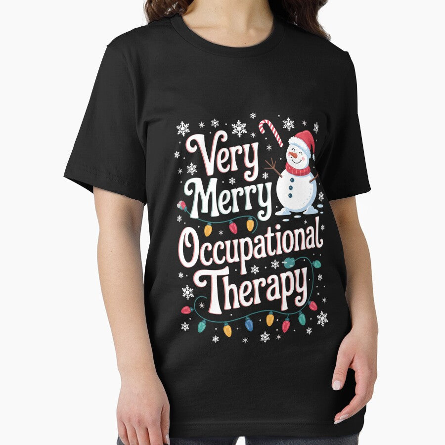 Merry Occupational Therapy Funny Squad Christmas by georgiaarsnal T-Shirts, Hoodie, Sweatshirt | BlankRebels.com (Image 2)