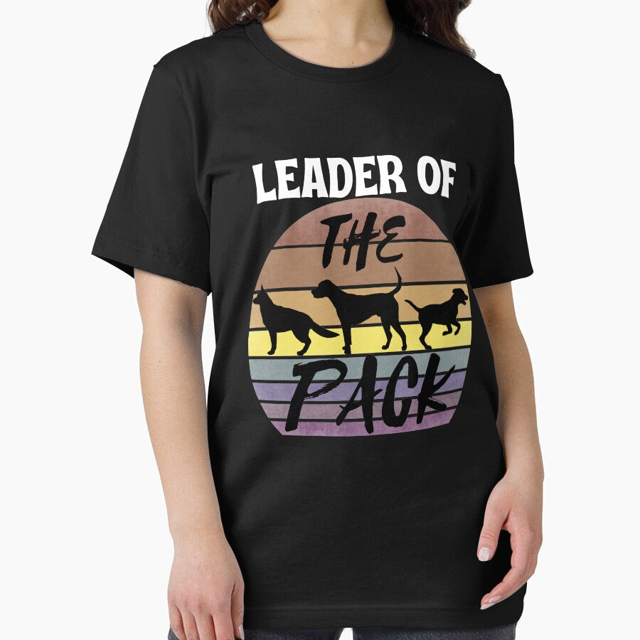 Leader of The Pack: Dog Owner Retro Vintage Sunset by ACC T-Shirts, Hoodie, Sweatshirt | BlankRebels.com (Image 2)