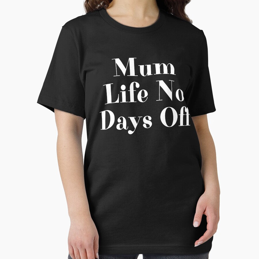 Mum Life No Days Off, Funny Mother's Day Present For Your Mum, Mom Life by PrettyAmazing T-Shirts, Hoodie,... (Image 2)