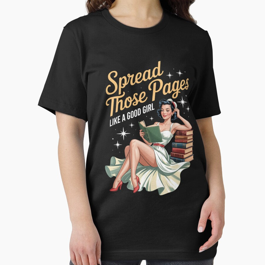 Spread Those Pages Like A Good Girl by JulienAureo T-Shirts, Hoodie, Sweatshirt | BlankRebels.com (Image 2)